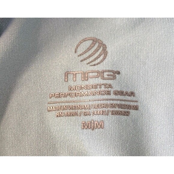 MPG Dress Womens Size M Blue Athletic Shelf Bra Racerback Golf Tennis - Picture 3 of 6